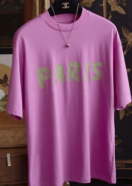 [수입명품ST여성의류] 220311-09 TOP 파리스 핑크 티셔츠