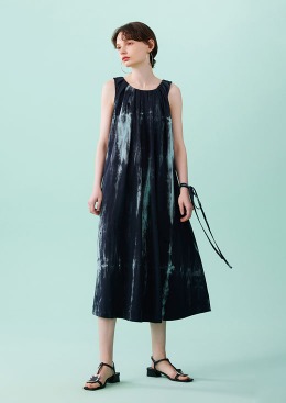 [수입명품ST여성의류] 230518-01OO DRESS 워터블루 코튼 드레스